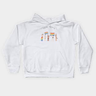 Simple Pride Month Kids Hoodie